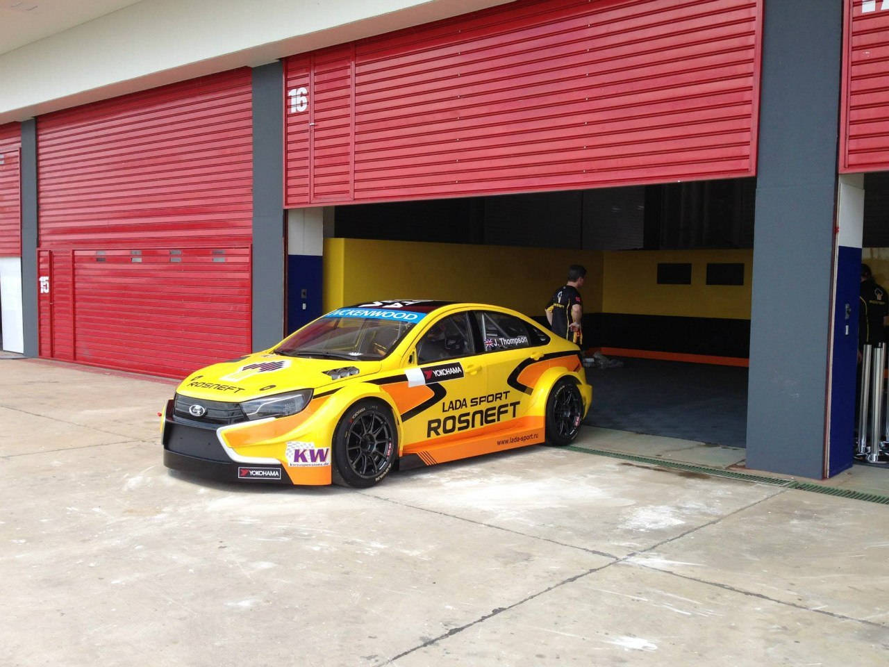 Лада Веста WTCC в Аргентине 02 Лада Веста WTCC в Аргентине 02